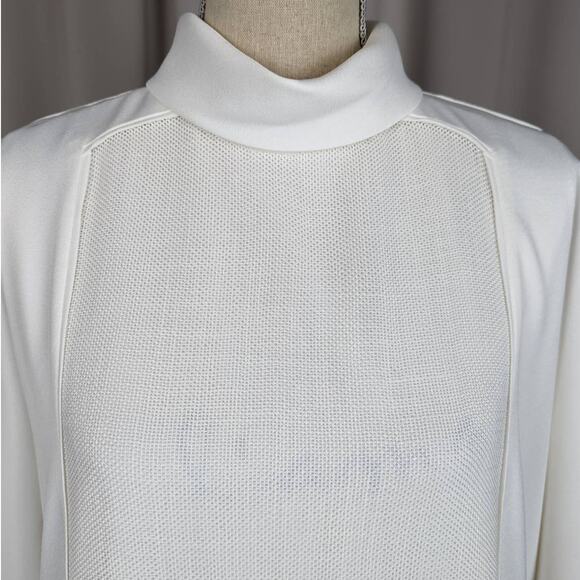 Camilla and Marc High Neck Oversized Shirt Dress White Size 6 - Picture 11 of 14